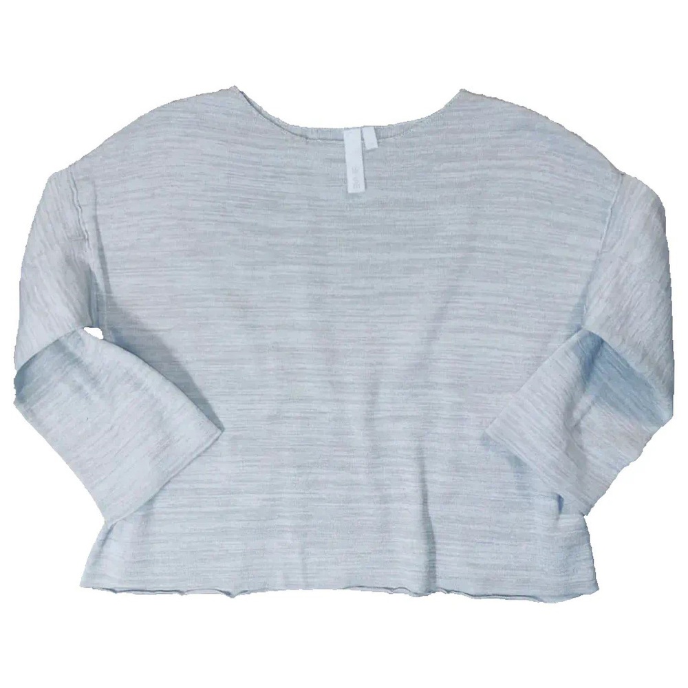 Anthropologie SI-IAE 100% cotton cropped sweater